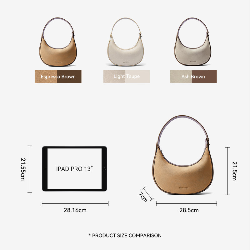 [Suede Moon Bag] BOSTANTEN New Ivan Gunawan Pick Bag 3 in 1 Tas Wanita