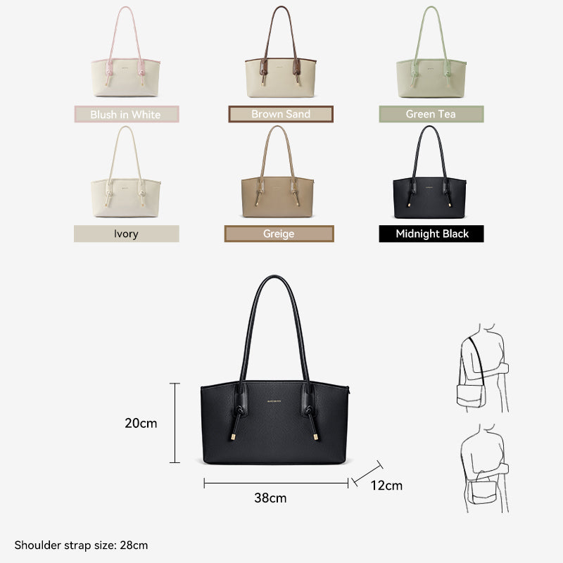 [Adele Bag] BOSTANTEN Totebag Stylish untuk Travel & Kerja - Muat Laptop 14 Inch