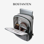 Bostanten Dualpack Bag Tas Ransel Pria Expandable Tas Laptop Anti Air untuk Kerja Bisnis Sekolah Kuliah