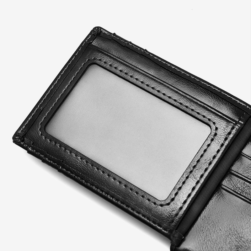 BOSTANTEN Dompet Lipat Pria Koin Ritleting Bahan Kulit PU