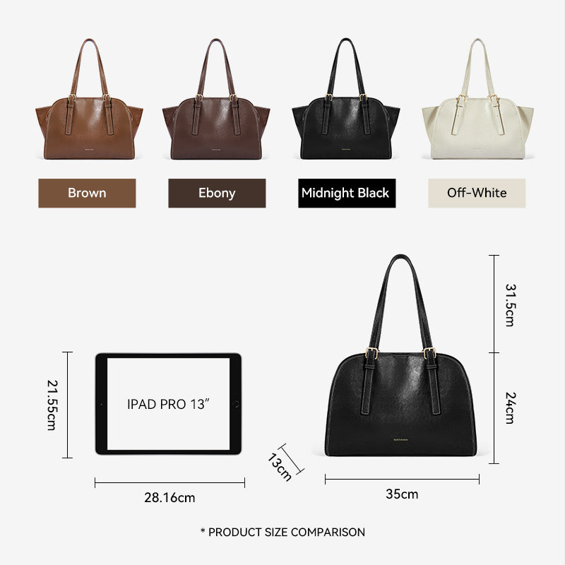 [Cora bag] BOSTANTEN Totebag Wanita Tas Tote Bag for Travel Tas Bahu Wanita Shoulder Bag Tas Laptop 14 Inch