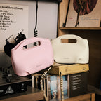 [Hudson Bag] BOSTANTEN Tas Selempang Wanita Mini Lucu - 3in1 Crossbody/Underarm/Tangan, Desain Handle Unik & Tali Adjustable