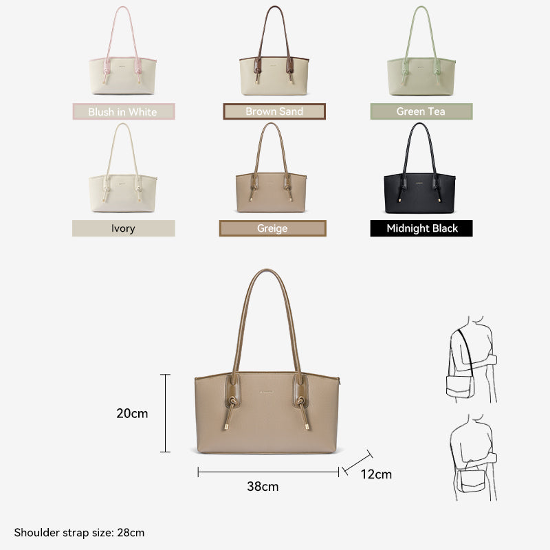 [Adele Bag] BOSTANTEN Totebag Stylish untuk Travel & Kerja - Muat Laptop 14 Inch