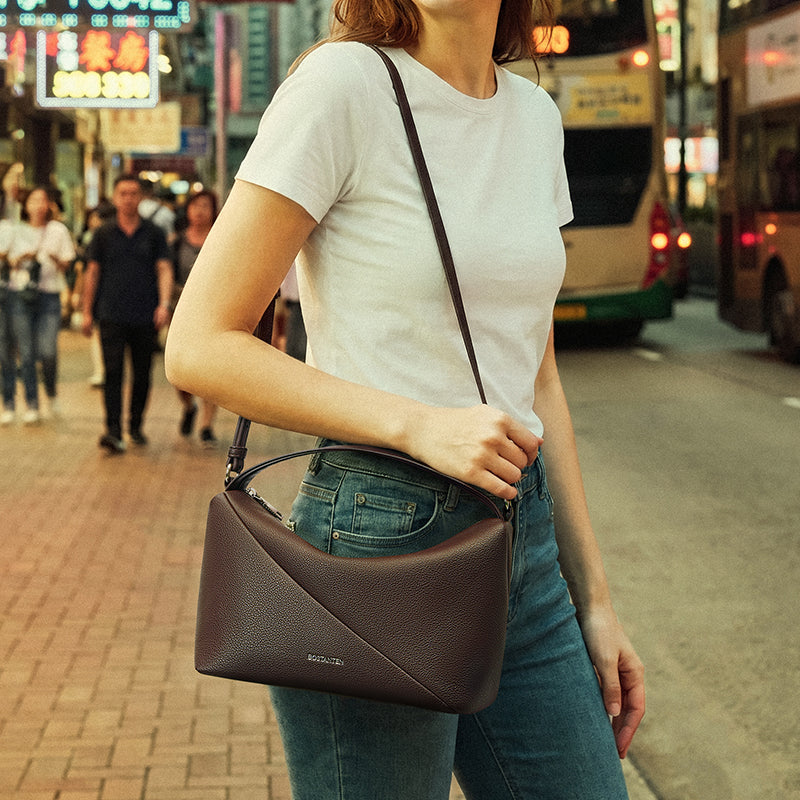 [Pouch Bag] BOSTANTEN Tas Selempang Tas Wanita Bag Woman's Fashion Bag Top Handle Bag