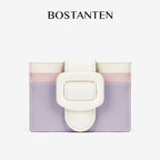 [lce Cream Card Pouch] BOSTANTEN Card Holder Dompet Mini Wanita Kulit PU