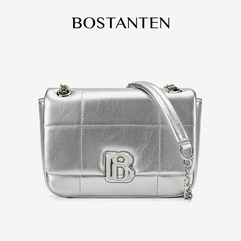 BOSTANTEN Shoulder Bag Wanita Tas Bahu Fashion dengan Tali Rantai