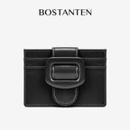 [lce Cream Card Pouch] BOSTANTEN Card Holder Dompet Mini Wanita Kulit PU