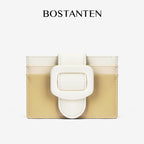 [lce Cream Card Pouch] BOSTANTEN Card Holder Dompet Mini Wanita Kulit PU