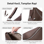 [Loop Bag] BOSTANTEN Tas Selempang Wanita Tas Tangan Silinder Premium Kulit Multi Carry Hand/Underarm/Crossbody Fashion