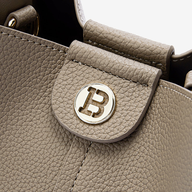 [Theria Bag] BOSTANTEN Tas Serut & Selempang Wanita – Handbag Kulit Sintetis