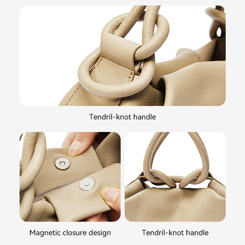 [Veneta Bag] BOSTANTEN Women Hand Bag Tas Selempang 2026 Wanita Hand Bag Sling Bag Multifungsi 3 in 1 Modis Elegan Warna Solid
