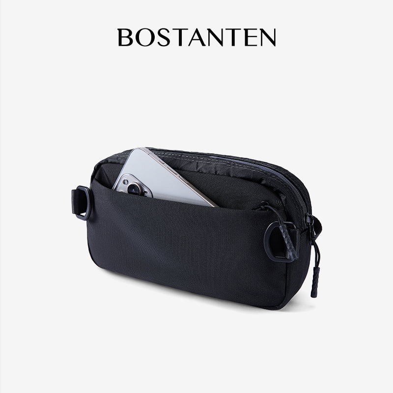 BOSTANTEN Tas Pinggang Pria Tas Bahu Pria Waistbag Pria Clucth Bag Tahan Air