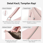 [Loop Bag] BOSTANTEN Tas Selempang Wanita Tas Tangan Silinder Premium Kulit Multi Carry Hand/Underarm/Crossbody Fashion
