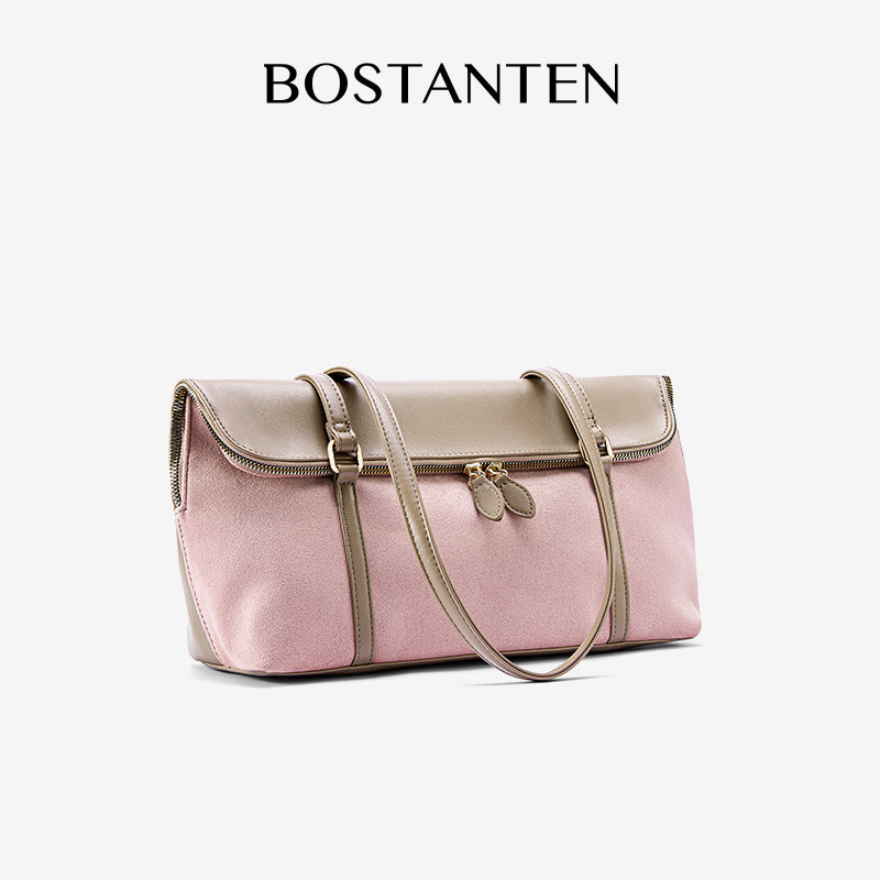[Book Tote Bag] BOSTANTEN Totebag Dua Sisi – Tas Bahu Besar Elegan Bergaya Korea