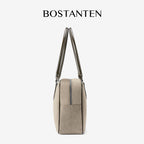 [Suede Toast Bag] BOSTANTEN Totebag Wanita Tas laptop 13,3 inci Tas Bahu Kuliah Terbaru Tas Bahu Kekinian