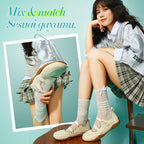 BOSTANTEN Polley Shoes Sneakers Wanita Sepatu Mary Jane