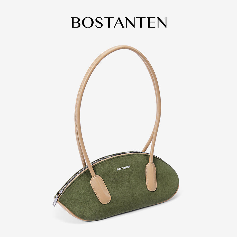 [Flora Bag] BOSTANTEN Tas Wanita Kecil Shoulder Bag Mini Tas Bahu Fashion Cewek Tas Tangan Fashion Tas Rugby