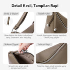 [Loop Bag] BOSTANTEN Tas Selempang Wanita Tas Tangan Silinder Premium Kulit Multi Carry Hand/Underarm/Crossbody Fashion