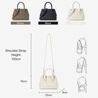 [Claryn Bag] Bostanten Tas Wanita Hand Bag Selempang Wanita Gaya klasik