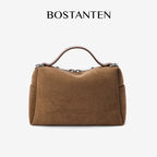 [Vanity Bag] BOSTANTEN Tas Selempang Wanita Premium Kulit Sintetis & Suede - Multifungsi 3in1 Handheld Crossbody Bag