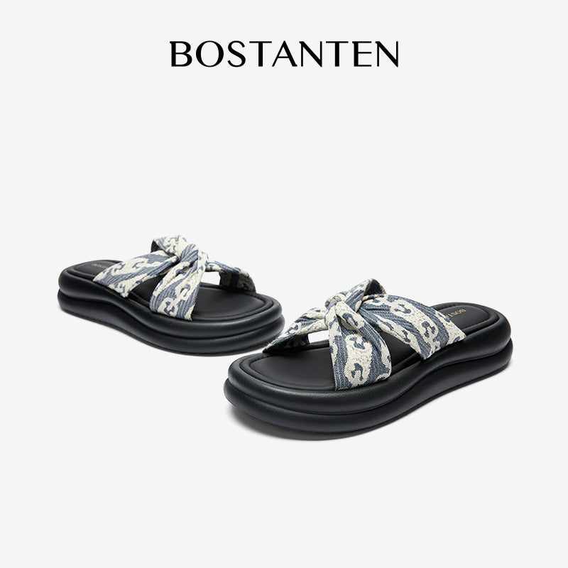 Bostanten Jelly Wedges – Sandal Selop Wanita EVA Premium, Nyaman & Elegan