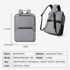 Bostanten Dualpack Bag Tas Ransel Pria Expandable Tas Laptop Anti Air untuk Kerja Bisnis Sekolah Kuliah