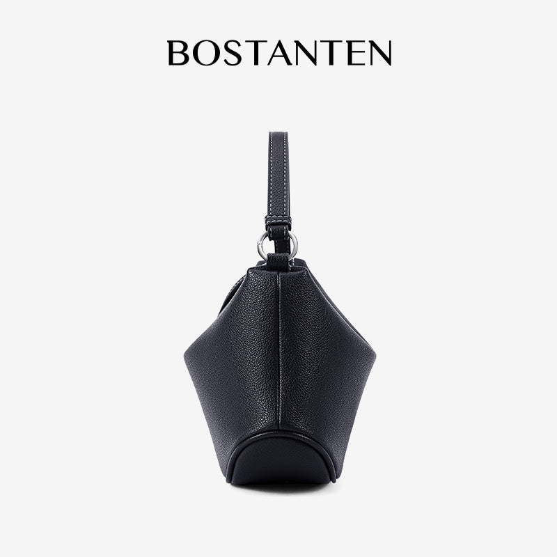 [Loop Bag] BOSTANTEN Tas Selempang Wanita Tas Tangan Silinder Premium Kulit Multi Carry Hand/Underarm/Crossbody Fashion