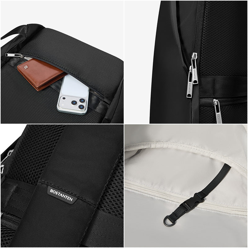 Bostanten Liteflex Tas Ransel Pria Tas Laptop Expandable Anti Air Backpack Kerja Sekolah Kuliah Travelling Outdoor