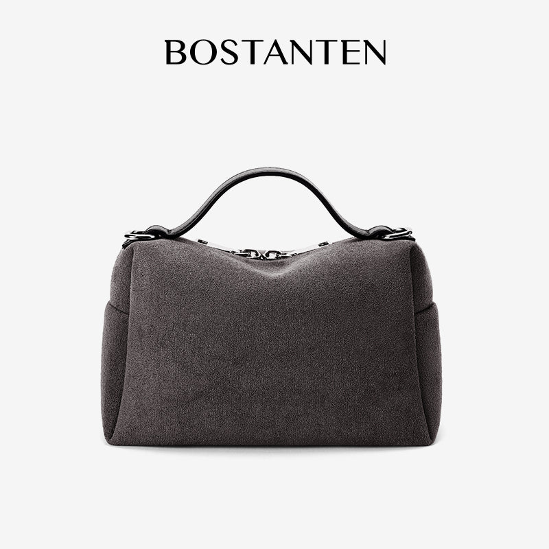 [Vanity Bag] BOSTANTEN Tas Selempang Wanita Premium Kulit Sintetis & Suede - Multifungsi 3in1 Handheld Crossbody Bag