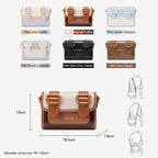 [Mini Ice Cream Bag] BOSTANTEN Tas Wanita Mini Satchel Small Exquisite Versatile Waterproof Tas Selempang Wanita Terbaru