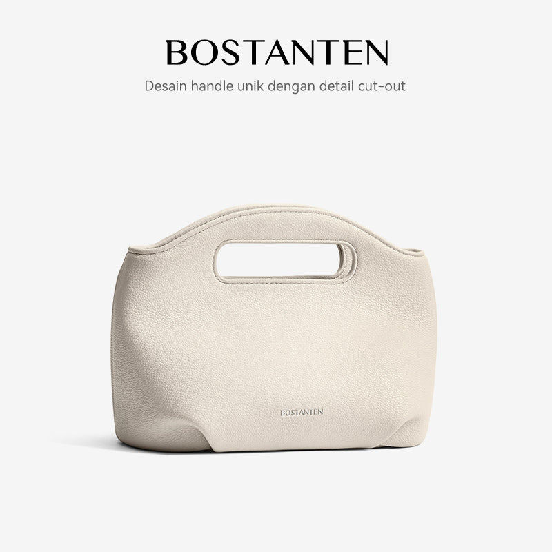[Hudson Bag] BOSTANTEN Tas Selempang Wanita Mini Lucu - 3in1 Crossbody/Underarm/Tangan, Desain Handle Unik & Tali Adjustable