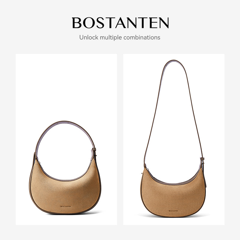 [Suede Moon Bag] BOSTANTEN New Ivan Gunawan Pick Bag 3 in 1 Tas Wanita