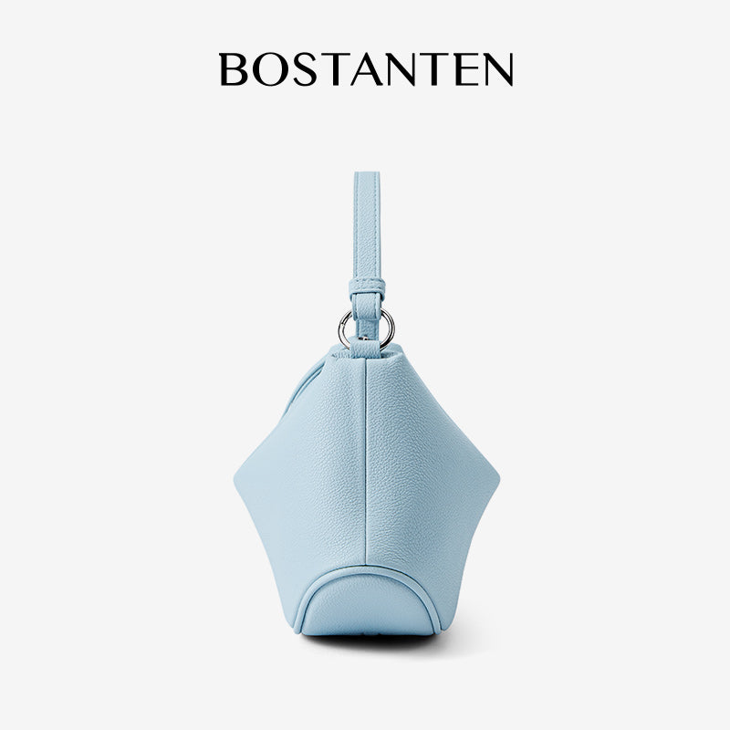 [Loop Bag] BOSTANTEN Tas Selempang Wanita Tas Tangan Silinder Premium Kulit Multi Carry Hand/Underarm/Crossbody Fashion