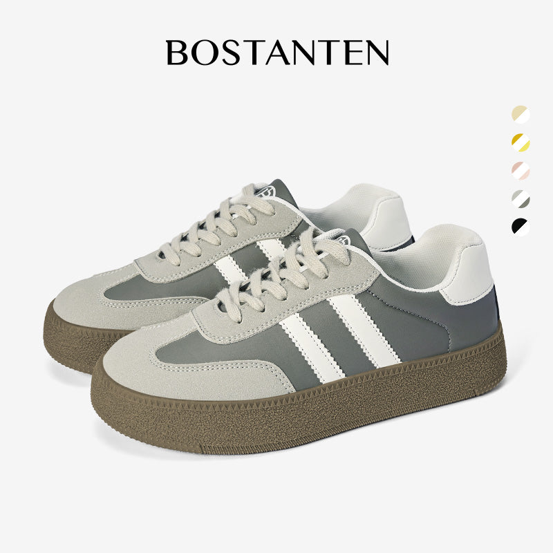 [Kelly Shoes] Bostanten Sepatu Sneakers Wanita Sam-ba Sepatu casual terbaru