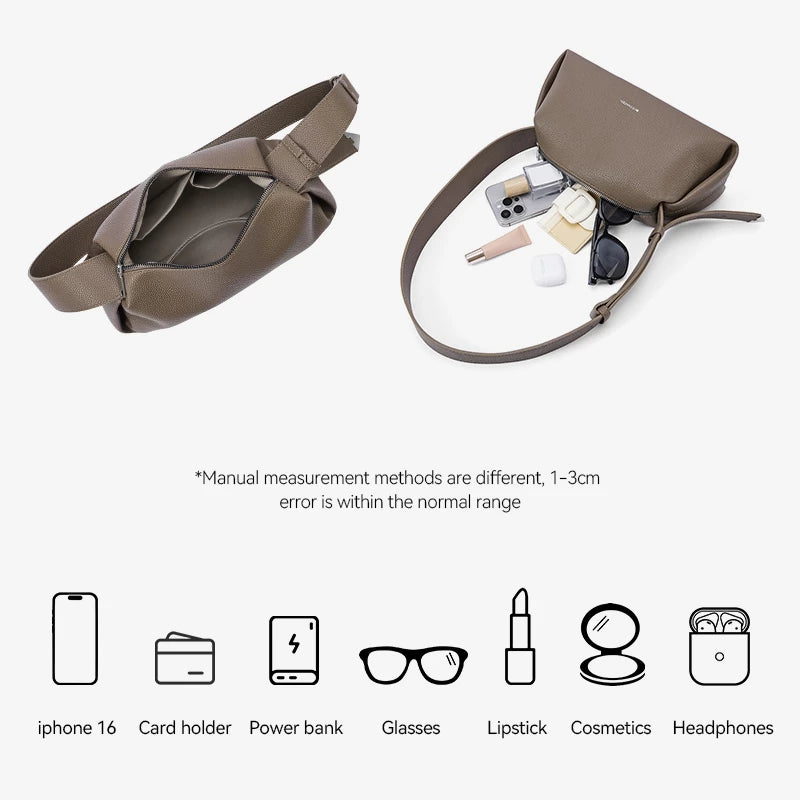 [Lura Bag] BOSTANTEN Tas Wanita Bag Tas Selempang Sling bag Tas Elegan Stylish Tas Bahu Wanita Korean Hobo Bag Tas Shoulder Bag