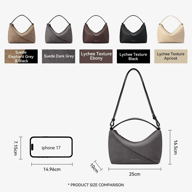 [Pouch Bag] BOSTANTEN Tas Selempang Tas Wanita Bag Woman's Fashion Bag Top Handle Bag