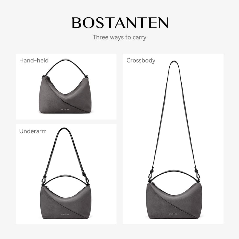 [Pouch Bag] BOSTANTEN Tas Selempang Tas Wanita Bag Woman's Fashion Bag Top Handle Bag