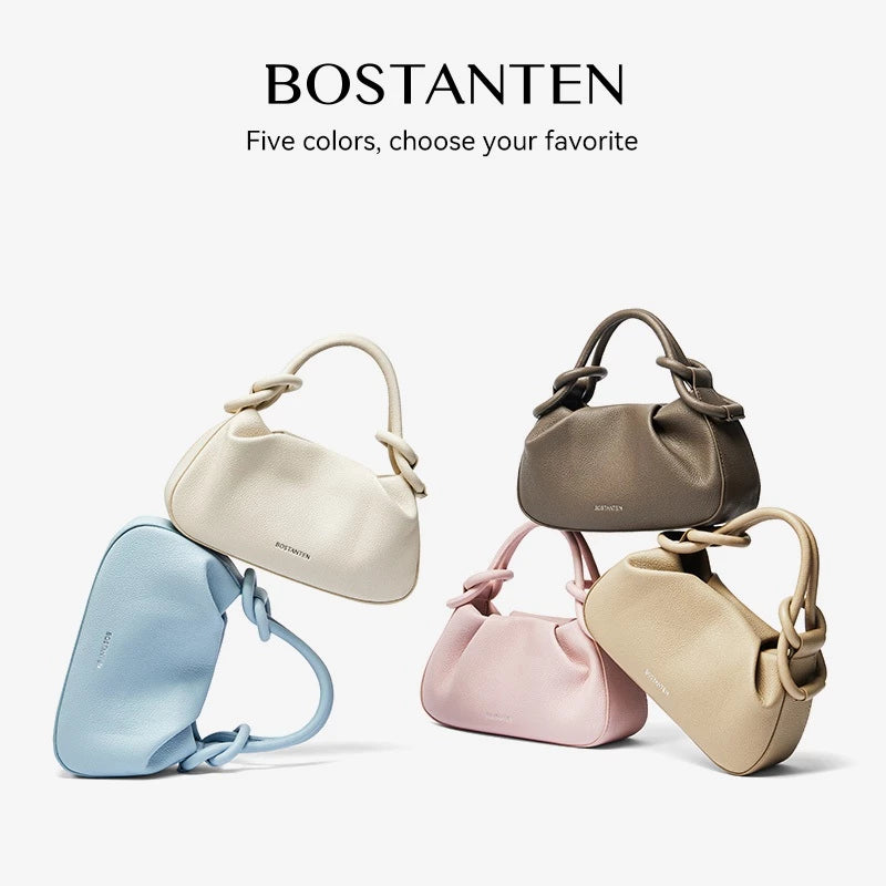 [Veneta Bag] BOSTANTEN Women Hand Bag Tas Selempang 2026 Wanita Hand Bag Sling Bag Multifungsi 3 in 1 Modis Elegan Warna Solid