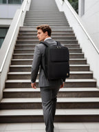 Bostanten Dualpack Bag Tas Ransel Pria Expandable Tas Laptop Anti Air untuk Kerja Bisnis Sekolah Kuliah