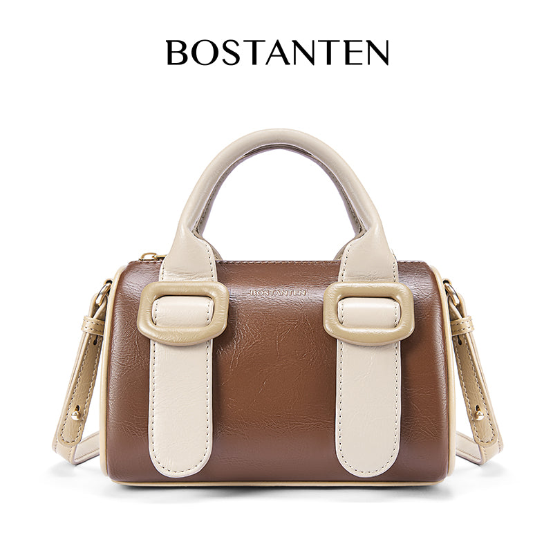 [Puff Ice Cream Bag] BOSTANTEN Tas Selempang Wanita Tas Tangan Elegan Fashion Lona Bag